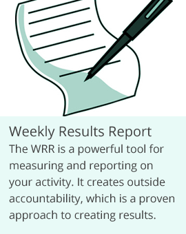 weekly results report